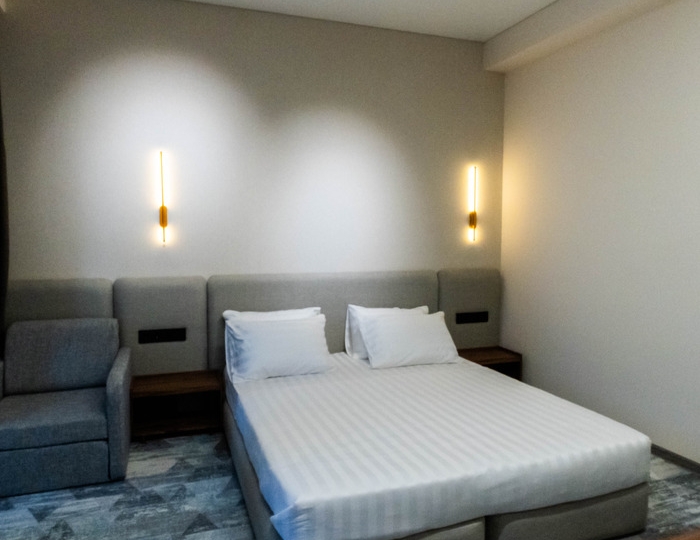 Улучшенный 2-местный 1-комнатный Стандарт в копусе - Отель «Guma» Пицунда