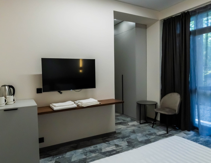 Улучшенный 2-местный 1-комнатный Стандарт в копусе - Отель «Guma» Пицунда